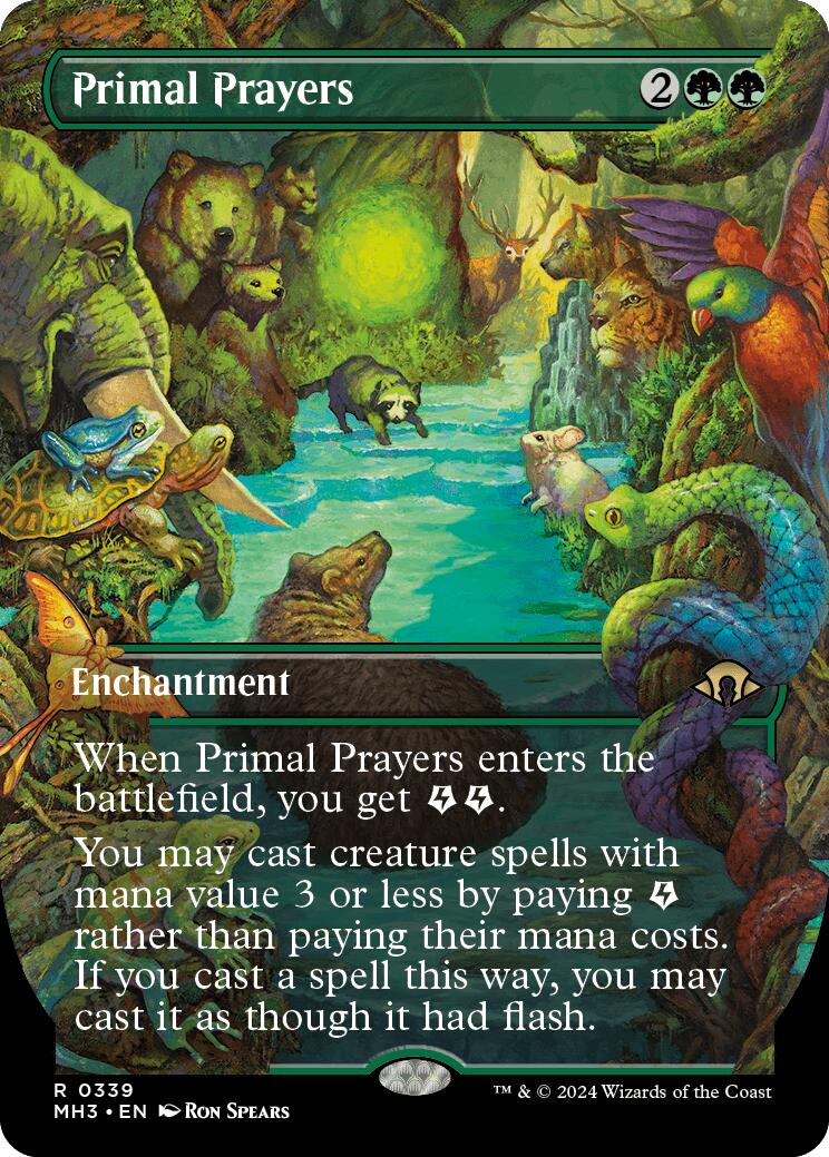 Primal Prayers (Borderless)