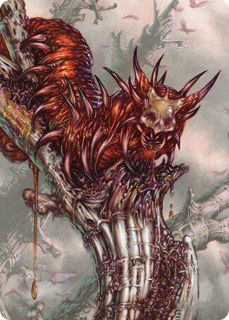Grist, Voracious Larva Art Card