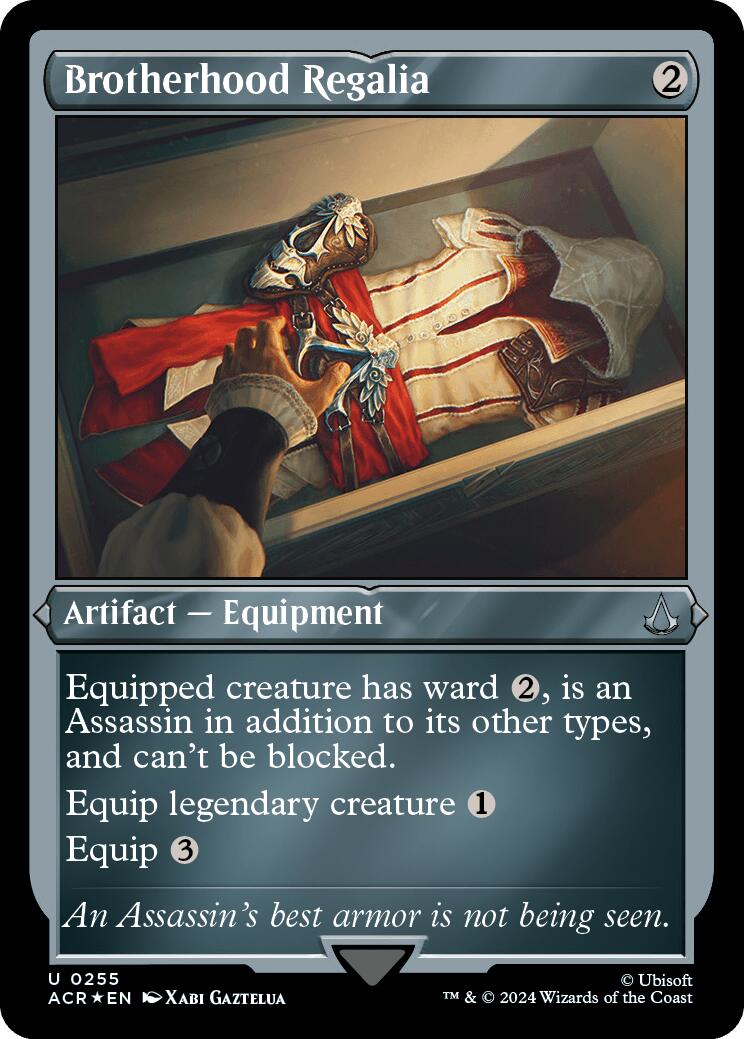 Brotherhood Regalia (Foil Etched)