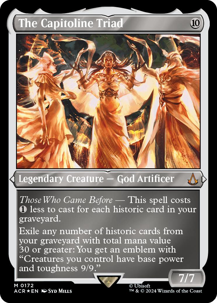 The Capitoline Triad (Foil Etched)