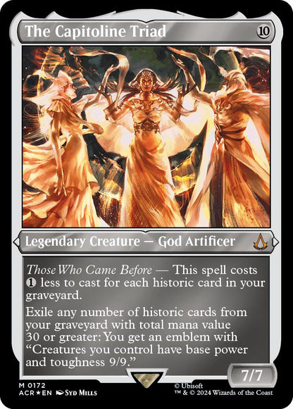 The Capitoline Triad (Foil Etched)