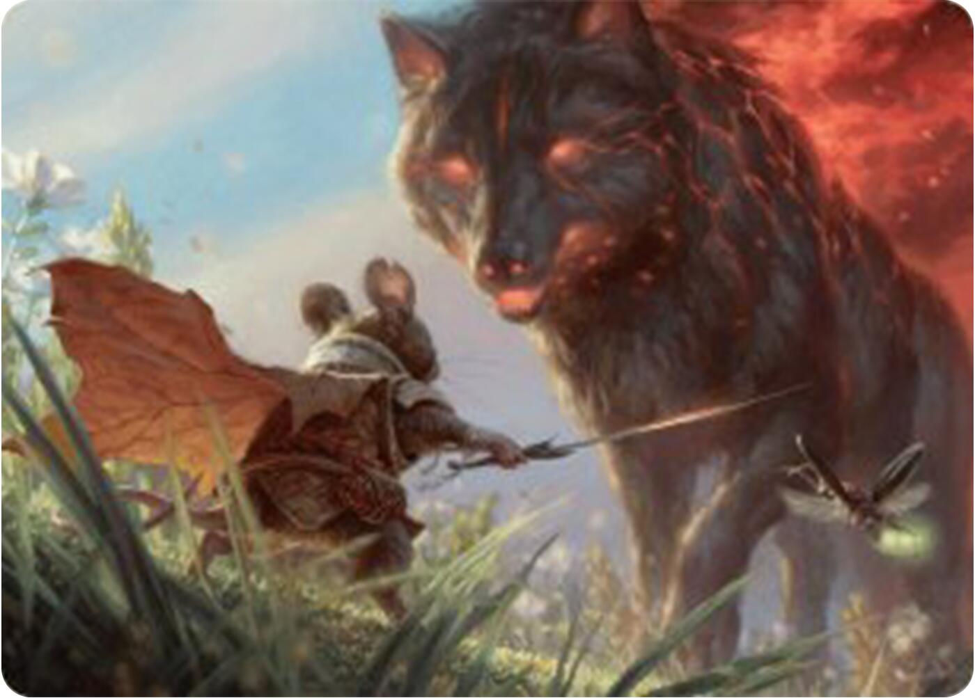 Repel Calamity Art Card