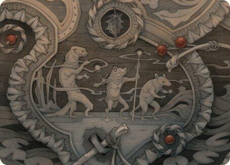 Season of Weaving Art Card