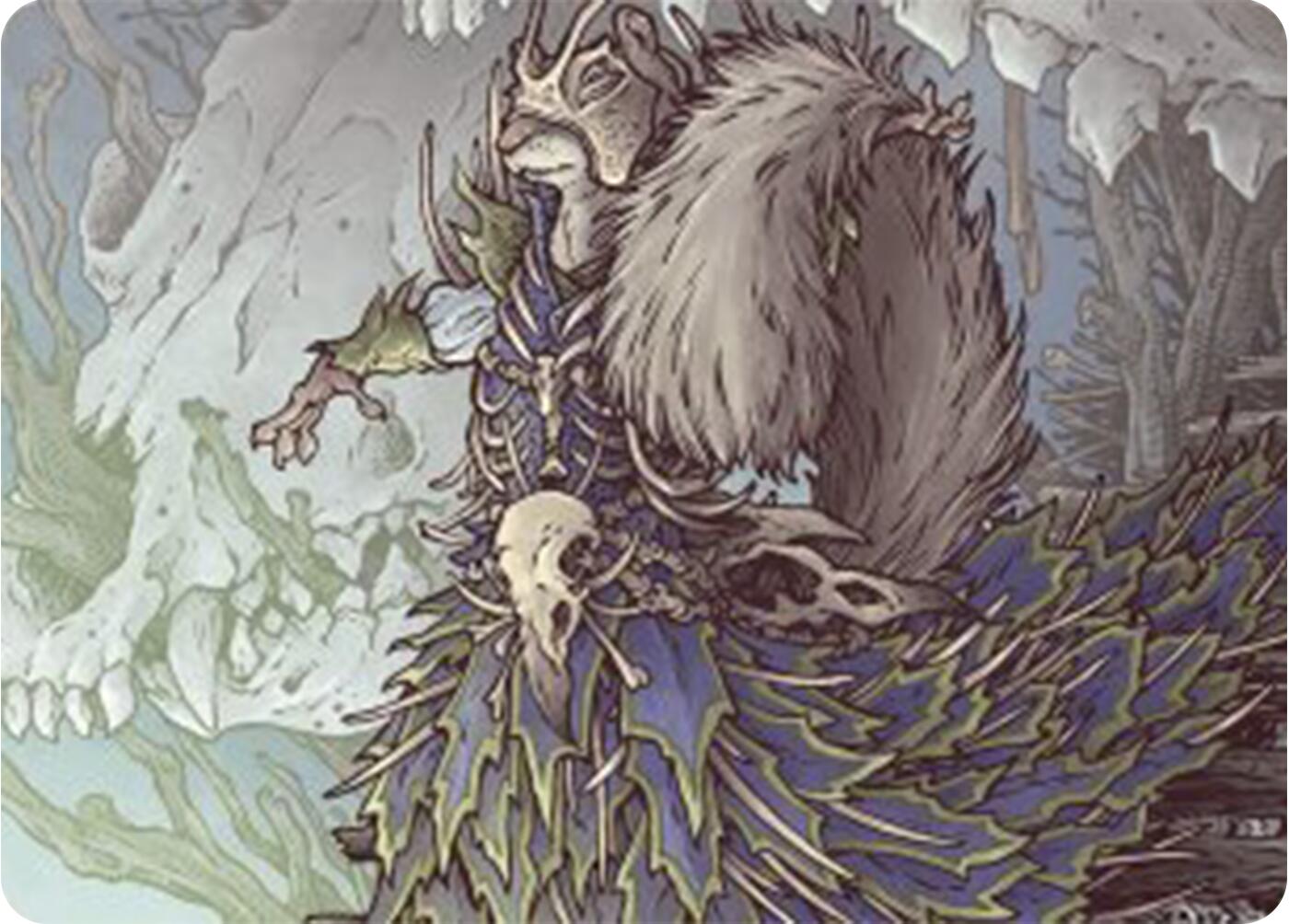 Camellia, the Seedmiser Art Card