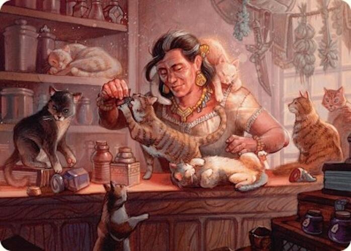 Cat Collector Art Card (1/54)