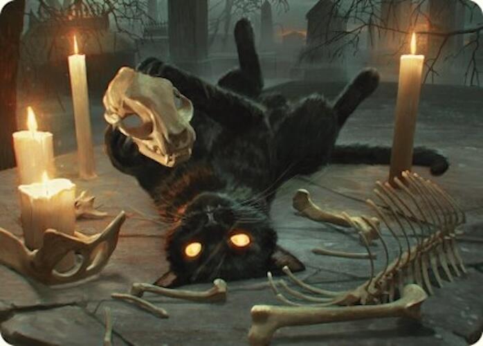 Nine-Lives Familiar Art Card (8/54)