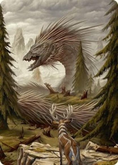 Quilled Greatwurm Art Card (44/54)