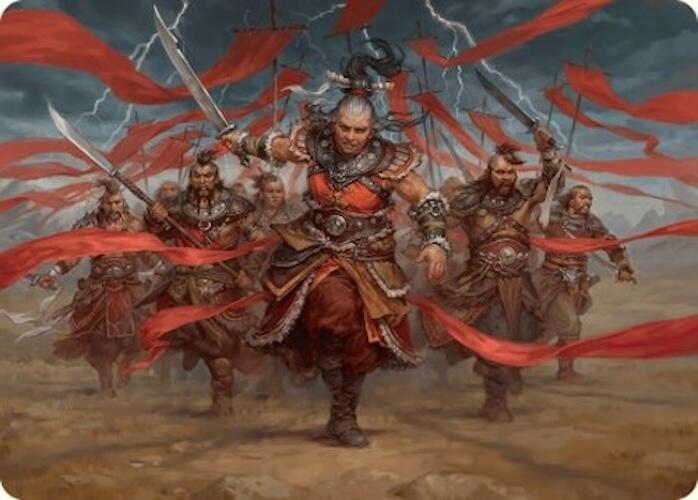 Alesha, Who Laughs at Fate Art Card (14/54)