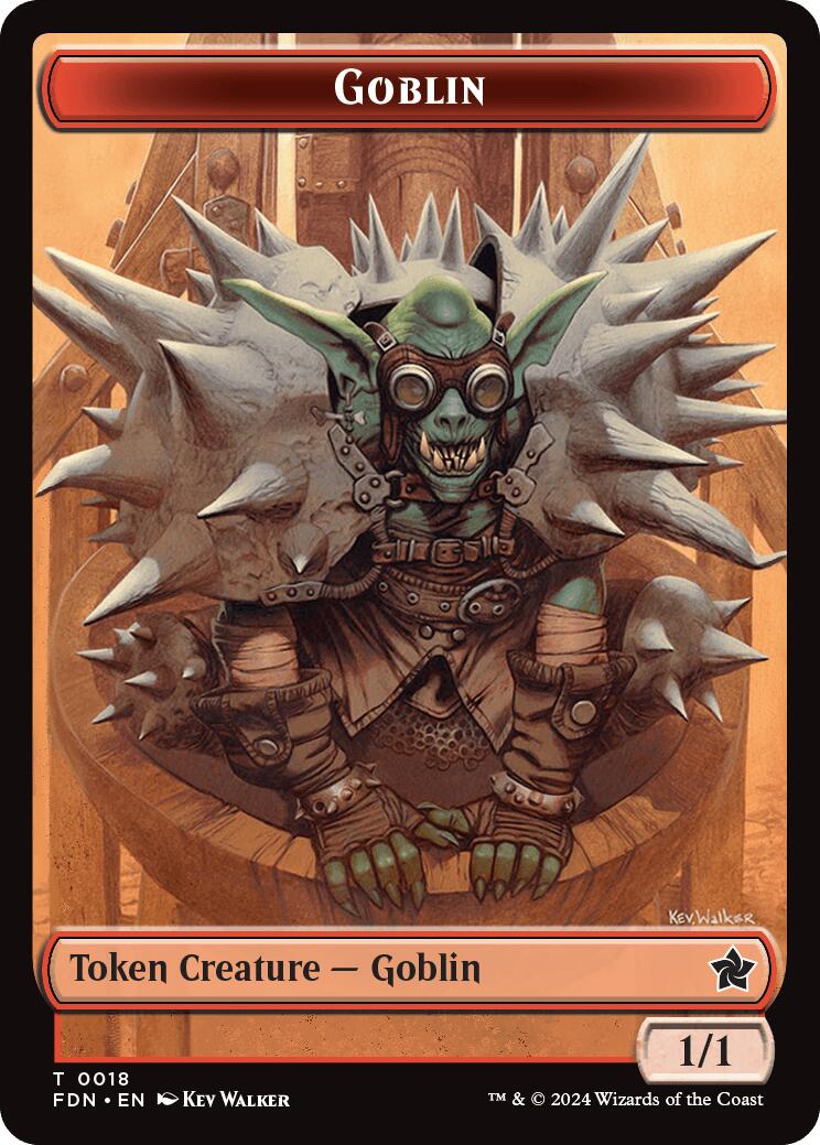 Goblin // Insect Doubled-Sided Token