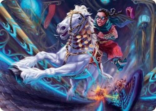 Gilded Ghoda Art Card