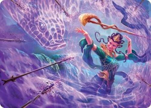 Snakeskin Veil Art Card (19/54)