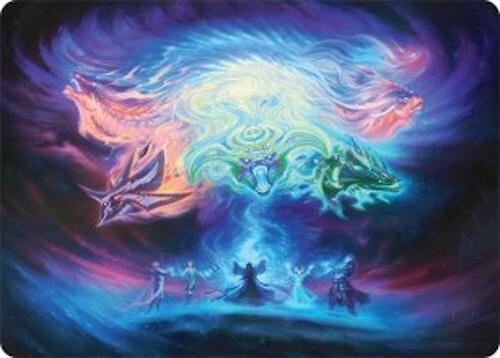 Call the Spirit Dragons Art Card (21/54)