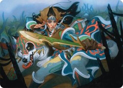 Eshki Dragonclaw Art Card (23/54)