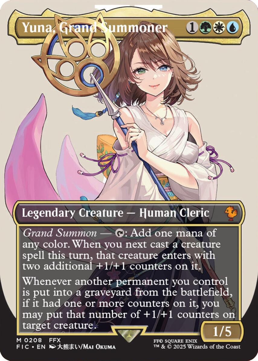 Yuna, Grand Summoner (Borderless)