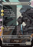 Crystal Fragments // Summon: Alexander (Borderless) [FINAL FANTASY]