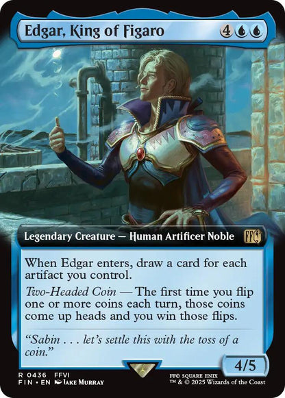 Edgar, King of Figaro (Extended Art)