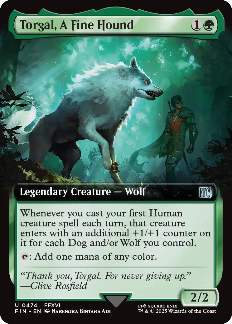Torgal, A Fine Hound (Extended Art)