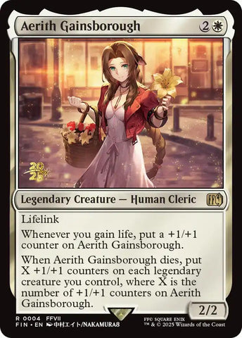 Aerith Gainsborough [FINAL FANTASY Prerelease Promo]