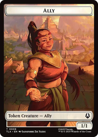 Ally (0008) // Clue (0016) Double-Sided Token