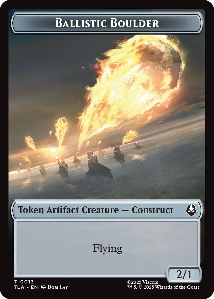 Ballistic Boulder // Soldier (0011) Double-Sided Token