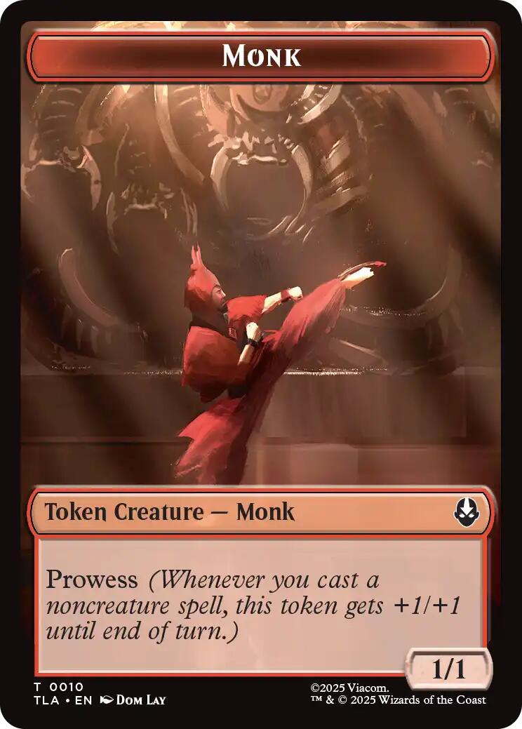 Monk // Food (0021) Double-Sided Token