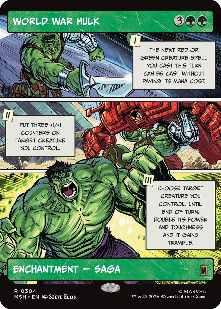 World War Hulk (Borderless)