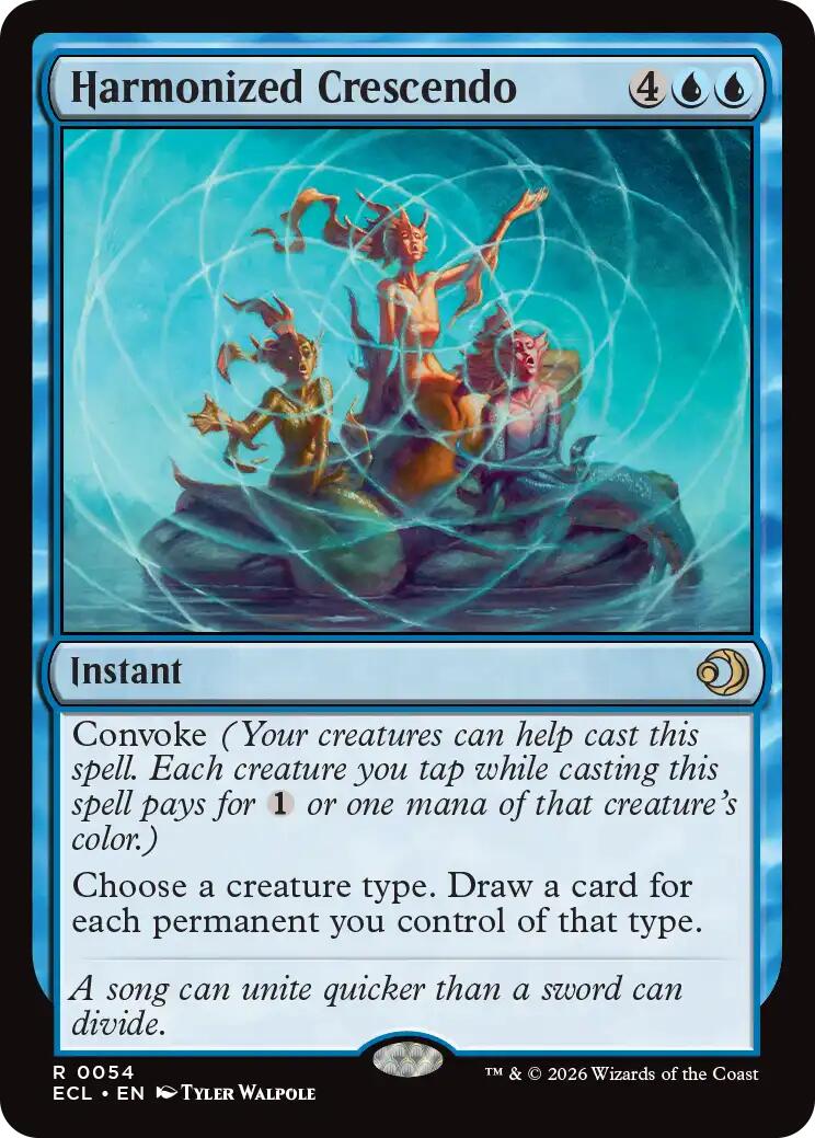 Harmonized Crescendo
