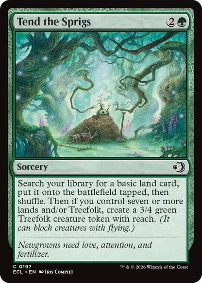 Tend the Sprigs