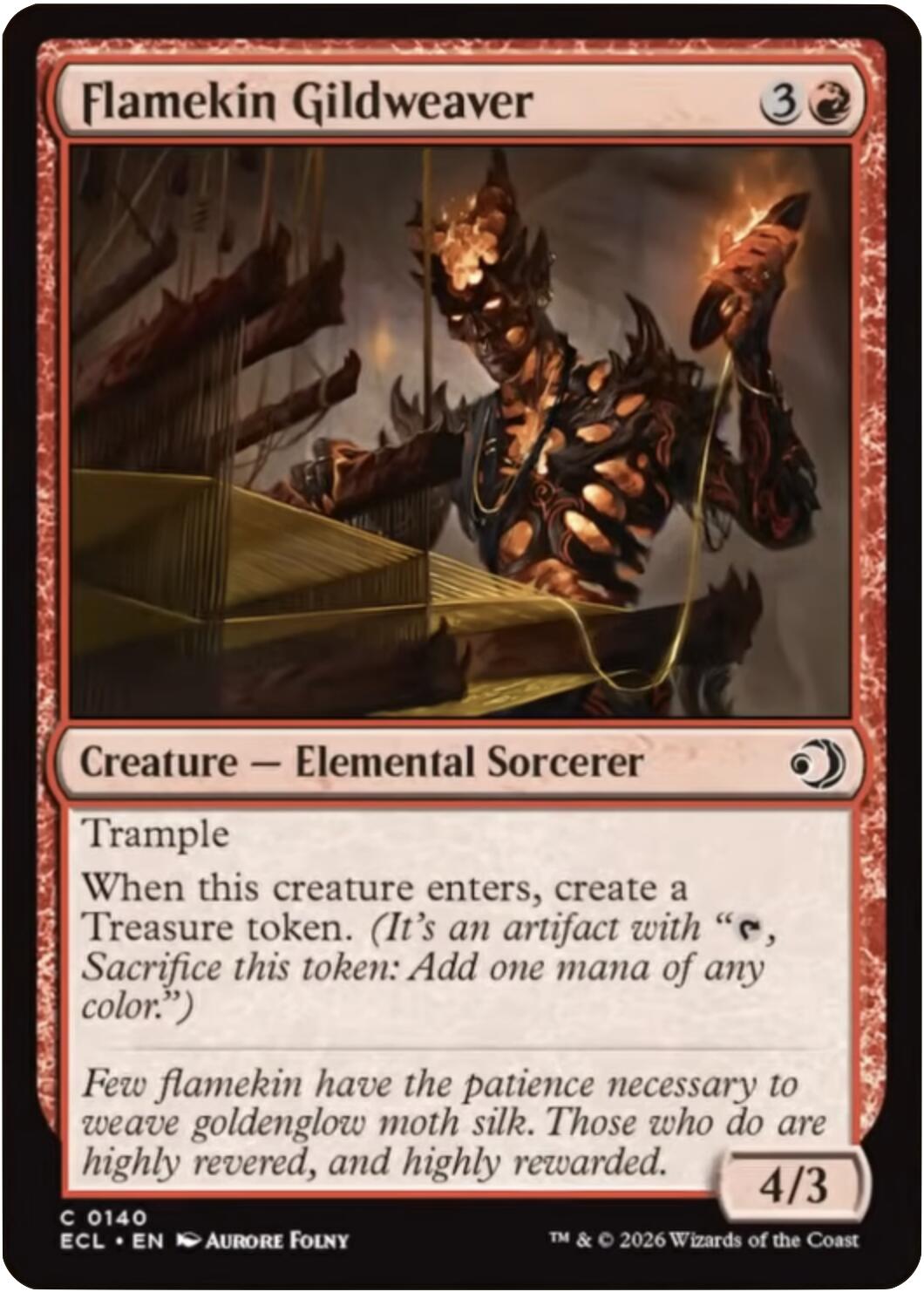 Flamekin Gildweaver