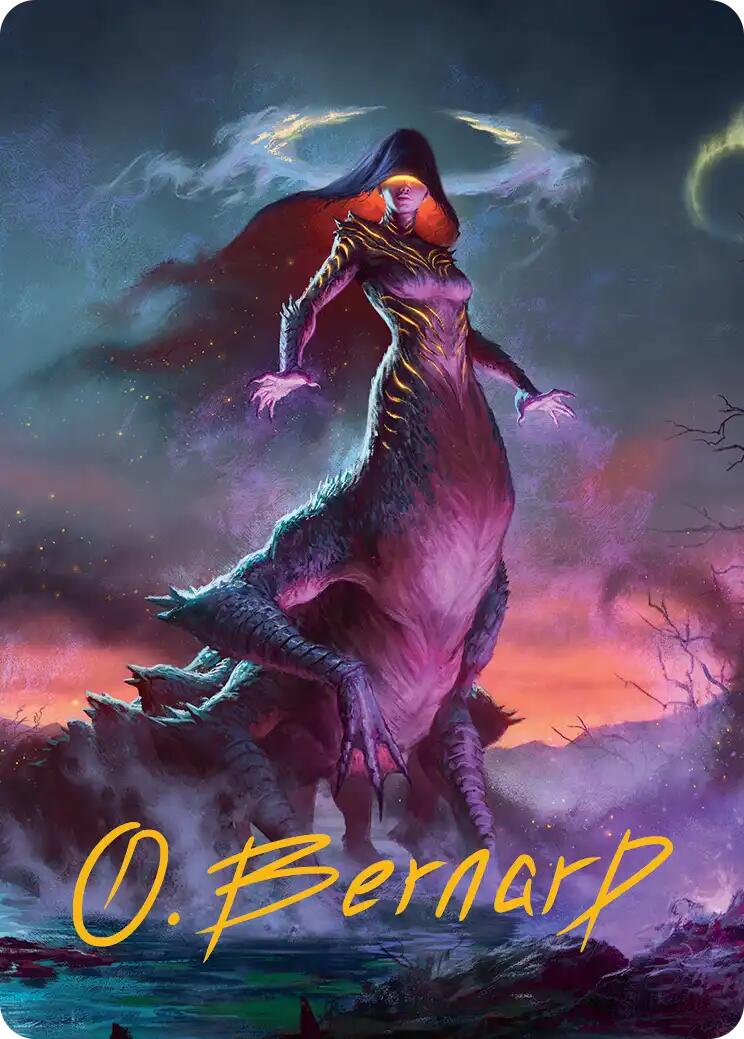 Moonshadow Art Card (Gold-Stamped Signature)