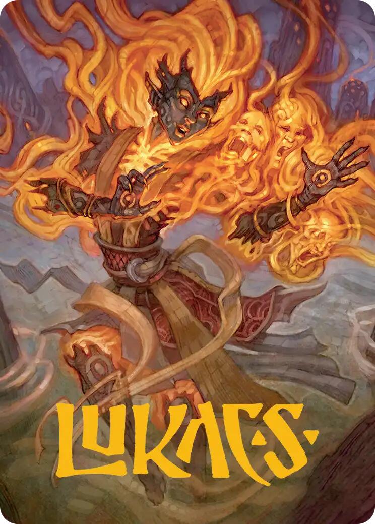 Ashling, Rekindled Art Card (33/54) (Gold-Stamped Signature)