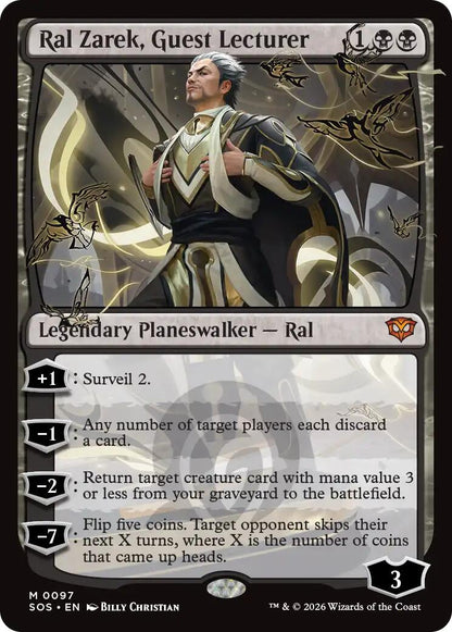 Ral Zarek, Guest Lecturer