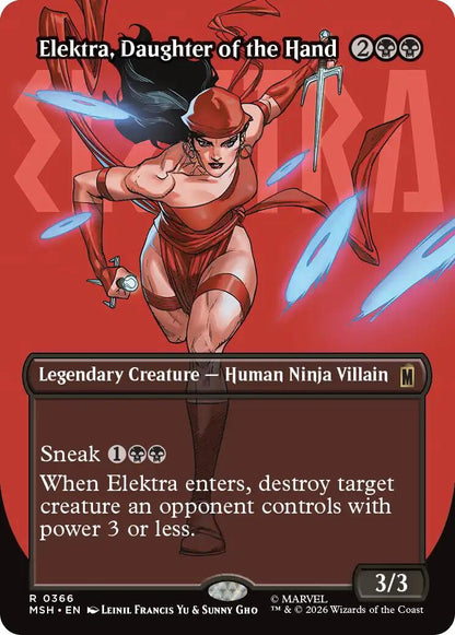 Elektra, Daughter of the Hand (Borderless) (0366)