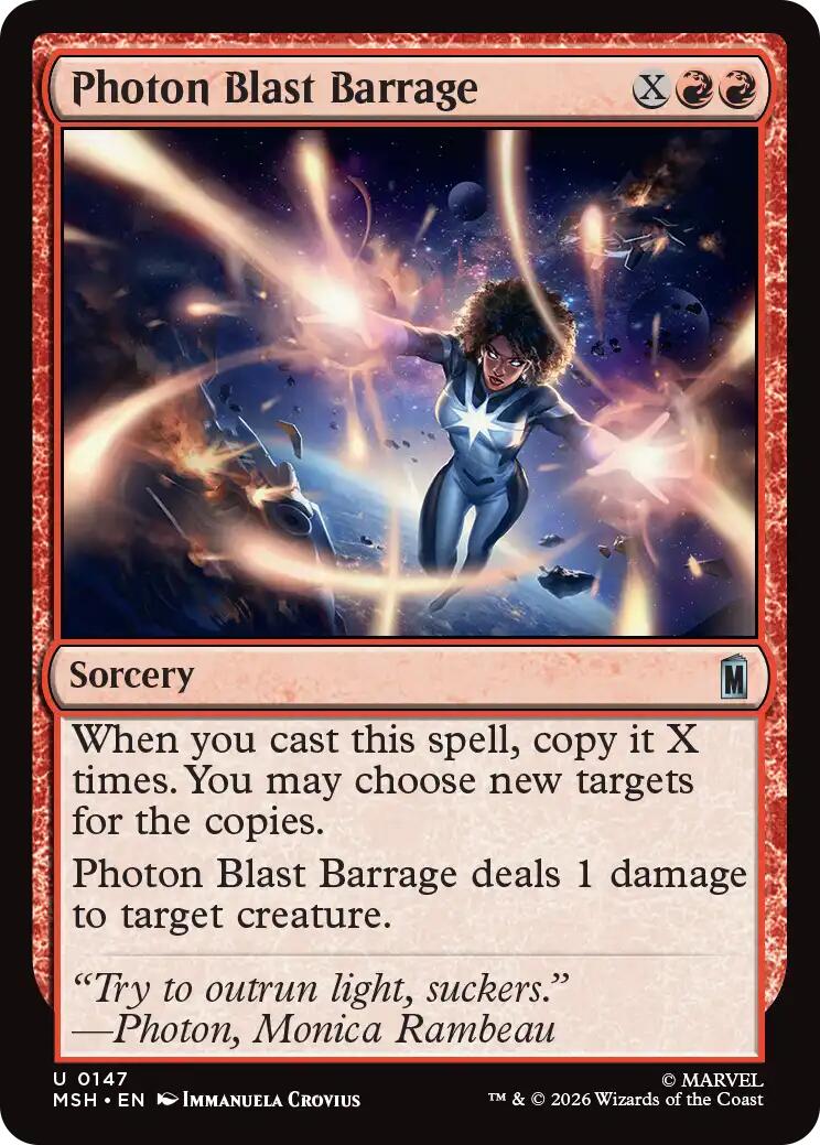 Photon Blast Barrage
