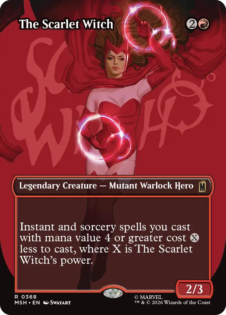 The Scarlet Witch (Borderless)