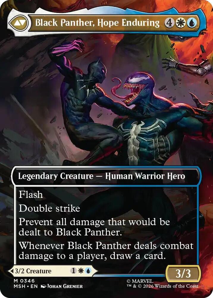 King T'Challa (Borderless) (0346) (Back)