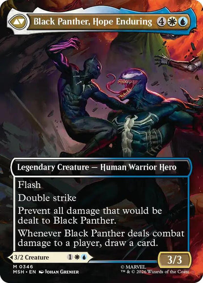 King T'Challa (Borderless) (0346) (Back)