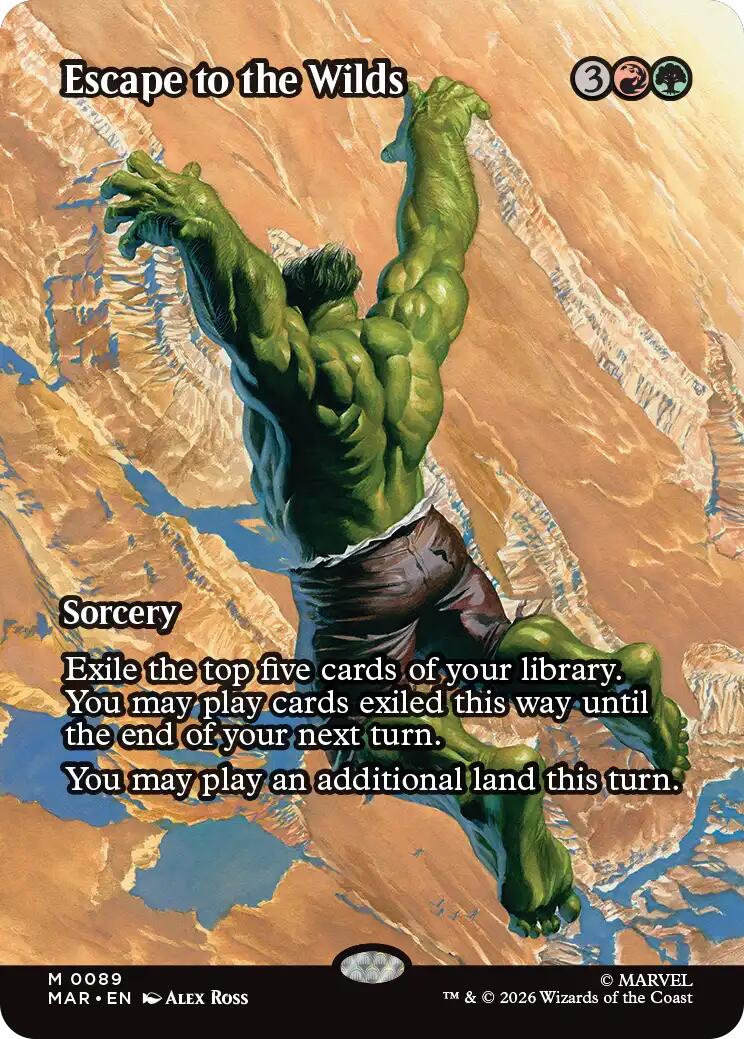 Escape to the Wilds (Borderless)