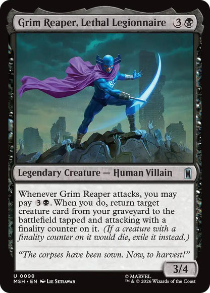 Grim Reaper, Lethal Legionnaire