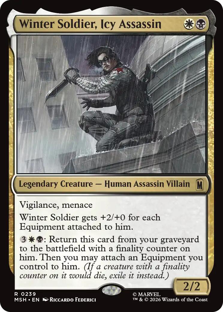 Winter Soldier, Icy Assassin