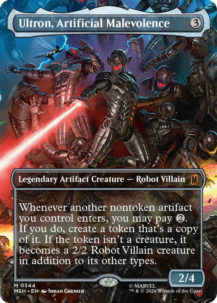 Ultron, Artificial Malevolence (Borderless) (0344)