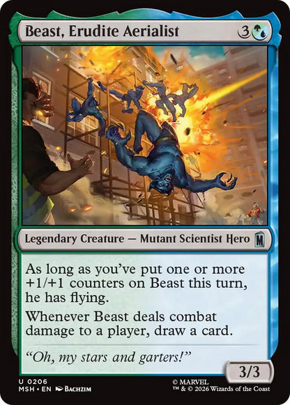 Beast, Erudite Aerialist