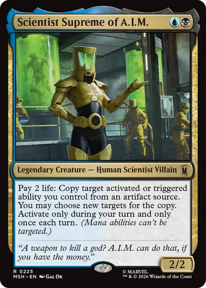 Scientist Supreme of A.I.M.