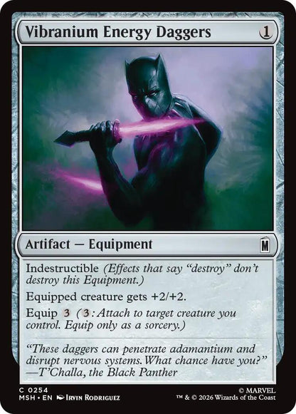 Vibranium Energy Daggers