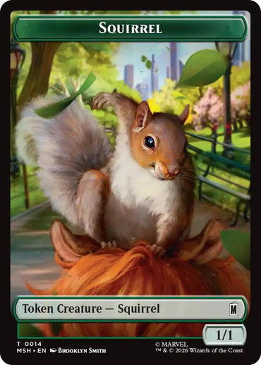 The Void // Squirrel Double-Sided Token (Back)