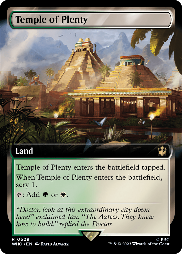 Temple of Plenty (Extended Art) [Doctor Who]