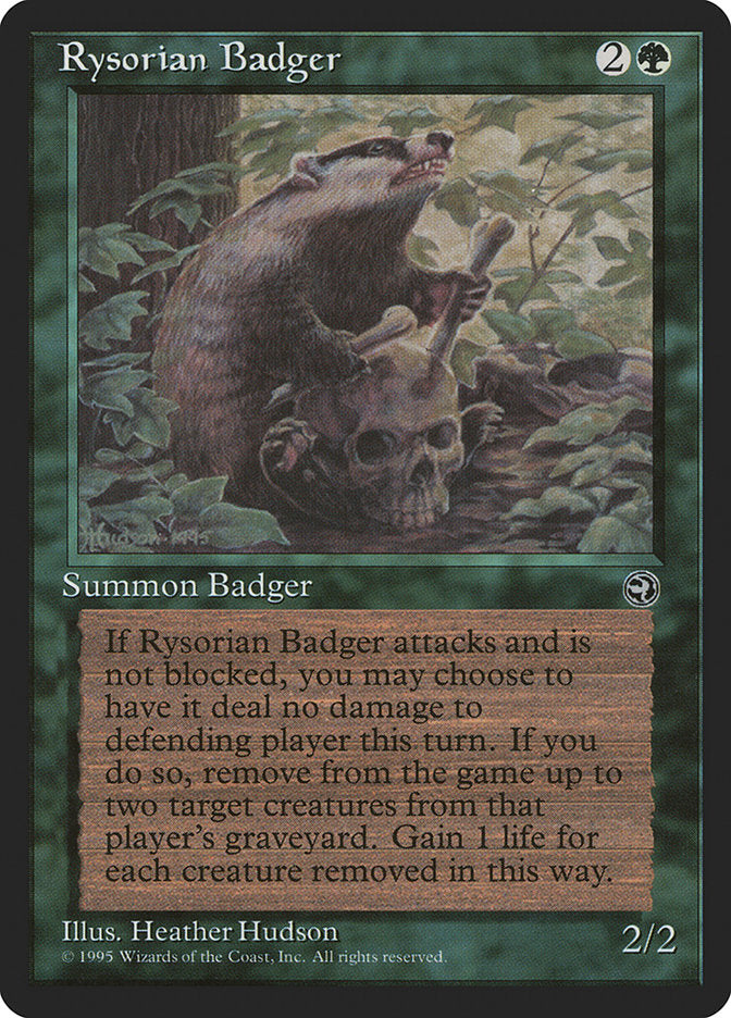 Rysorian Badger [Homelands]