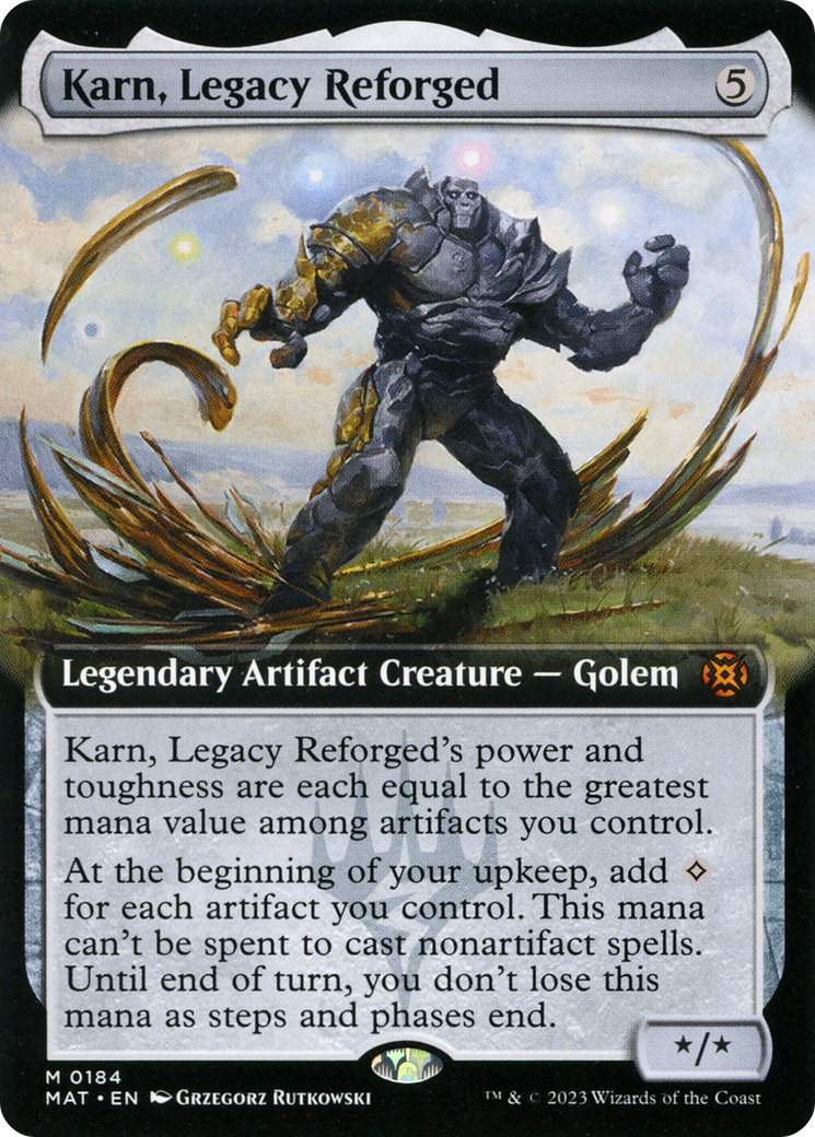 Karn, Legacy Reforged (Extended Art) [March of the Machine: The Aftermath]