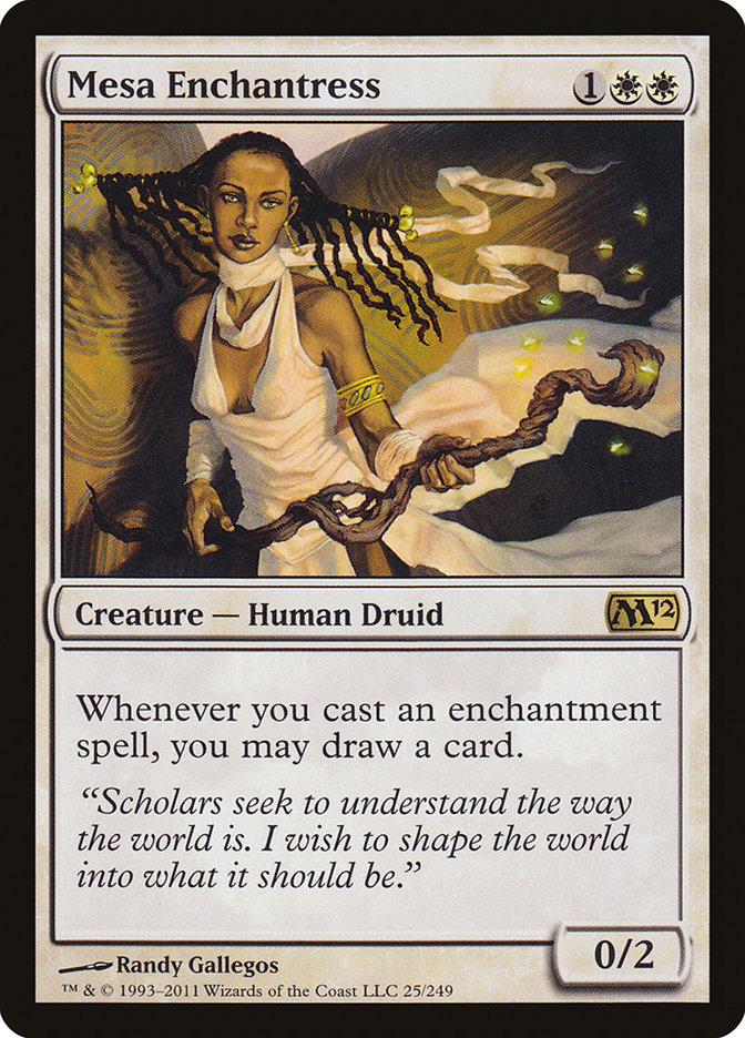 Mesa Enchantress [Magic 2012]